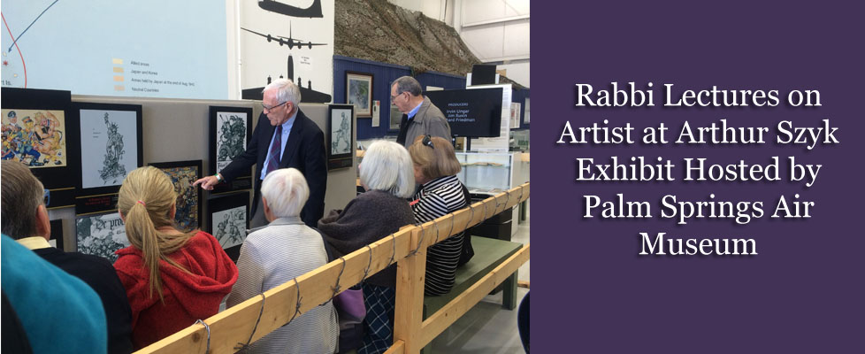 Rabbi lectures on artist and